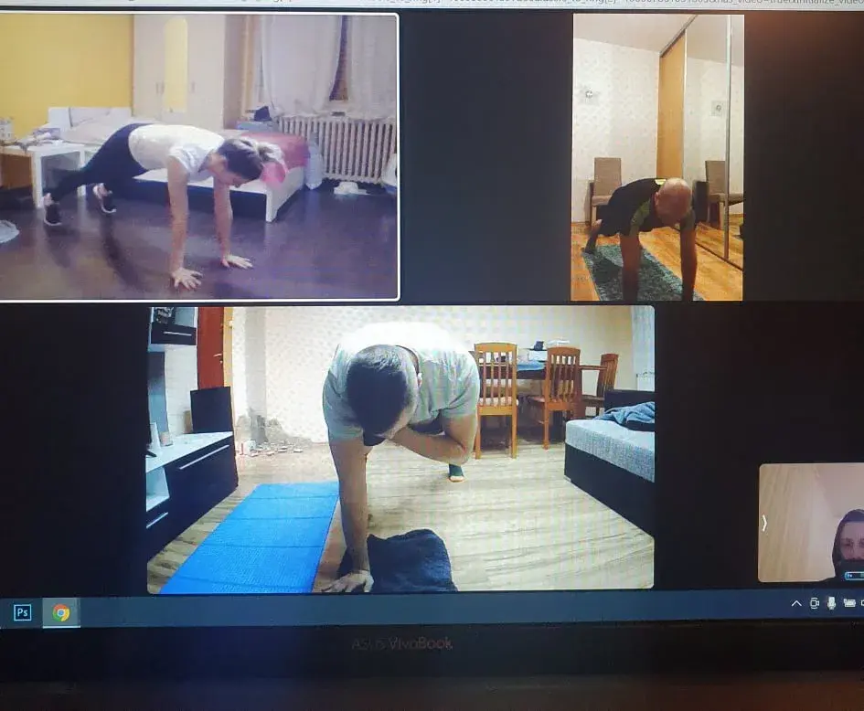 Covid-lezárás: online edzések töretlen tempóban 4